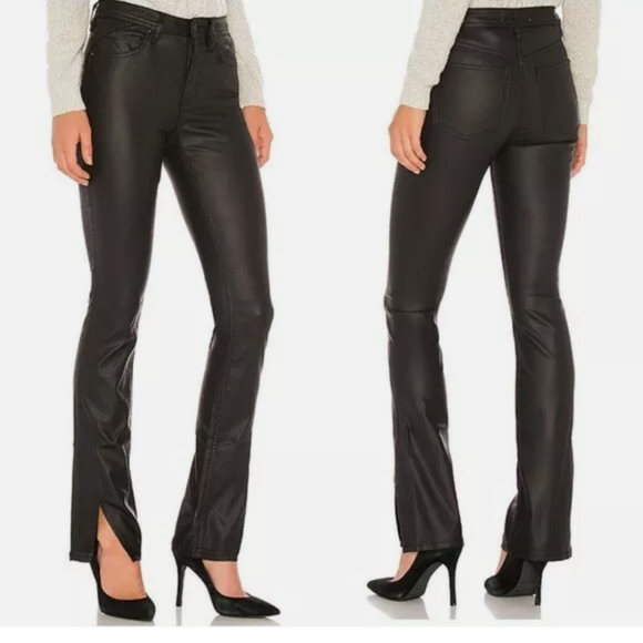 Free People Pants - Free People Spellbound Coated Bootcut Jeans